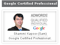 Certified by Google as Certified Google Adwords Professionals